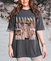 Vanessa Kirby Retro Collage T-Shirt, Vintage Inspired Graphic Tee XL