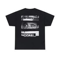 Ayrton Senna Tshirt, F1 Tshirt, Monaco Tshirt. S įvairiaspalvis
