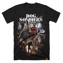 Dog Soldiers Marškinėliai Unisex Vilkolakis Karinis Siaubo Filmas Grafika Trumpomis Rankovėmis Per dydį Gatvės Stiliaus Laisvo Kirpimo Siaubo Gerbėjų Marškinėliai S įvairiaspalvis