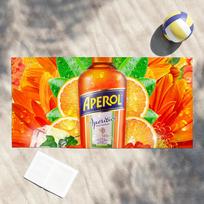 A-Aperol-Spritz Cool Fashion Towel Shower Sauna Travel Spa Quick Dry Gym Accessories Soft Large Beach Towel 50x100cm(20x40in)