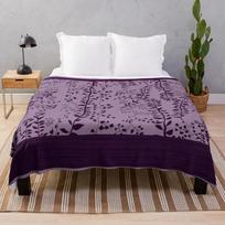 Twilight Saga Bella Swan Purple Comforter Set Fanart Throw Blanket Home Textile Version Size: 75*100cm, Weight: 230 GSM