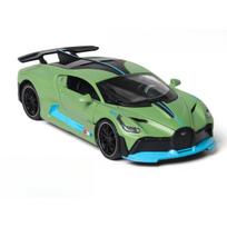 1/32 Toy Car Bugatti Divo Metal Toy Alloy Car Diecasts & Toy Vehicles Car Model Miniature Model Car Toys for Kids Christmas Gift žalia