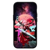 for Samsung Galaxy S25 S24 S23 iPhone 17 16 15 Xiaomi Redmi Note 14 13 12 Plus Pro Max XR A57 Case Genshin Impact Kaedehara Kazuha OPPO Huawei Cover for Xiaomi Poco F8 Ultra rausvai ruda