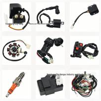 Keturratis Paplūdimio automobilis Elektrinis laidų komplektas ir jungiklis CG125-250CC Priedai black