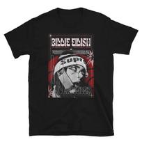 Billie Eilish Concert Graphic Tee, Vintage Music Fan Shirt, Oversized Band Style M