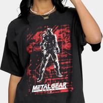 Metal Gear Solid Game T shirt, Crewneck Summer Clothing, Leisure Metal Gear Solid Rising Tees, Unisex Metal Gear Solid T shirt, Retro Shirt 3XL