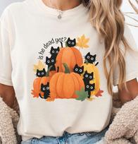 Anti Trump Shirt, Fall Cat Lady Pumpkin Comfort Colors Tshirt, Feminist Halloween Tee 3XL
