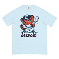 Detroit Tigers Chibi T-Shirt: Kawaii Baseball Fan Tee S