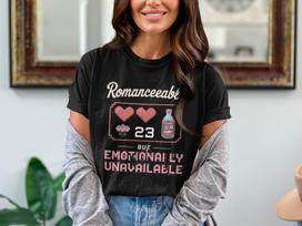 Stardew Valley Shirt Romanceable, But Emotionally Unavailable Pixel Art T-Shirt, Cozy Gaming Tee, Gamer Gift, Stardew Merch, Video Game 4XL
