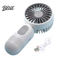 USB Powered Fan Mini Handheld Fan Portable Rechargeable 3 Speed Strong Wind for Travel Small Personal Cooling Summer Gift Kids Adults with balta