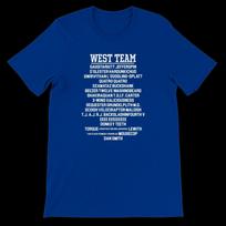 Key and Peele East/West College Bowl 'West Team' T-shirt 3XL