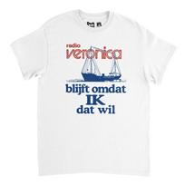 Dutch Pirate Radio T-Shirt, Radio Veronica Retro (Unisex S-XXL) L