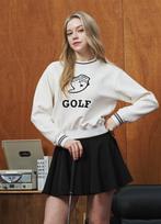 Upper Strop [Upw4022] Upst Golf Women'S Comma Basic Sweatshirt Black M