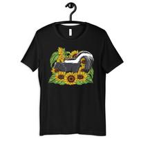 Sunflower Skunk T-Shirt, Skunk Shirt, Skunks T-shirt, Kids Tee,T-shirt, T-shirt, Tank Top M