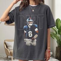 Jaxson Dart Inspired Football T-Shirt – Vintage Quarterback Graphic Tee on Comfort Colors 1717, Retro Sports Fan Shirt, Game Day Tee 4XL