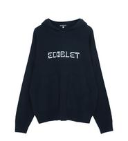Edible Let Original Logo Wool Hooded Knit Olive/L