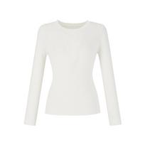 Sup Basic Ribbed Crew Neck Knit (Ozalkt1) Ivory(22)/055