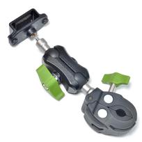 UAYESOK Adjustable Angle Walkie Talkie Handlebar Clamp Holder,  Motorcycle Mounting Bracket for E-Bikes  Scooters Golf Carts juoda