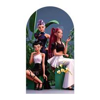 K-POP Demon Hunter Arch Backdrop Cover Girls Birthday Party Decoration Baby Shower Cool Stage Kids Photography Background Wall 1.6x3.9ft (50x120cm)