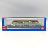 Dieacast 1:1400 mastelio Siku 1724 Mein Schiff 3 lydinio ir plastiko kruizinio laivo modelis Statinė kolekcija Dekoratyvus šventinis žaislas