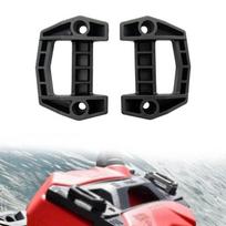 2x Luggage Rack Base Kit 860201806 Black Cargo Base Kit for Land Rover