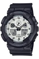 Casio juodas ir ryškiai baltas juodas G-Shock laikrodis, serija, GA-100WD-1AJF, vyriškas,
