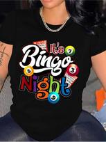 It's Bingo Night Graphic T-shirt M