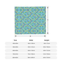 Stardew Valley Map Knitted Blankets Fleece Cartoon Anime Ultra-Soft Throw Blankets for Bedroom Sofa Bedroom Quilt Size: 75*100cm, Weight: 230 GSM