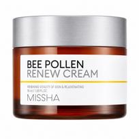 MISSHA Bee Pollen Renew Cream Nourishing Hydrating Facial Moisturizer 50ml