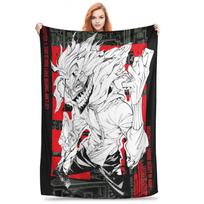 DanDaDan Ken Takakura Okarun Blanket Super Soft Cozy Manga Anime Throw Blanket for Bed x Inch Multisize Size: 75*100cm, Weight: 230 GSM
