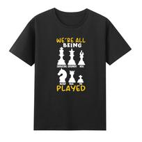 Were All Being Played Chess Pieces Conspiracy Theory Patriotic TShirt S