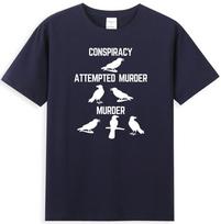 Conspiracy Attempted Murder Next Level Attempted Murder Crow Raven Unisexs TShirt S