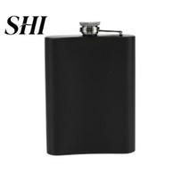Liquor Flask Flagon Rust-proof Leak-proof Good Sealing Smooth Spout U-Shaped Wine Design Anti-drop 6/7/8 Ounces Fishing Supply Hip M