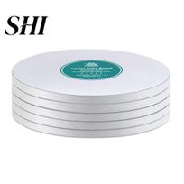 Non-stick Cake Boards 5Pcs/Set 8/10/12-Inch White Board Greaseproof Food Grade Thick Corrugated Paper Round Base Holder Plate Baking Supplies 10Inch balta