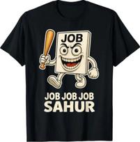 Job Job Job Sahur Funny Sahur Brain Rot Kids Gaming Meme TShirt S
