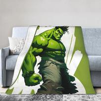 Retro Hulk Fleece Mesti pledas Pledai sofai Kelionei Super minkštas lovatiesė, 75X95CM