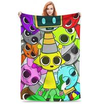 Sprunki Incredibox žaidimo metamas pledas sofai Minkštas pūkuotas pliušinis pledas 50x60 colių Įvairių dydžių Lovatiesės visiems sezonams 75X95CM