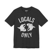 Locals Only T Shirt, Vintage Surf Tee, Retro California Graphic Shirt, Coastal Beach Style, Skate Culture Tee, Summer Unisex Shirt L