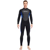 3mm Full Body Wetsuit Diving Snorkeling Surfing Water Sports Unisex Thermal Neoprene Rash Guard Small