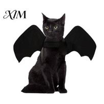 Pet Party Costume Cat Bat Wings, Halloween Costume, Puppy Cosplay Outfit, Dog Wings Cute for Cats Dogs Dress Up Accessory L F