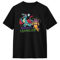 Mongo Is Appalled Funny Dino and Cat Cartoon TShirts Unisex  Crazy Pure Cotton Tees Round Collar Short Sleeve T Shirt Graphic Tops S įvairiaspalvis