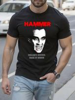 Hammer Films Scars of Dracula Vintage Horror Movie -  Classic Hammer Graphic Tee T-shirt S įvairiaspalvis