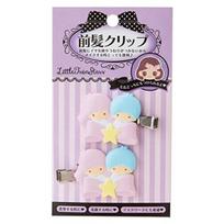 Sanrio Little Twin Stars Kiki Lala Bangs Clip Hair Accessory Pink Goods & rožinė