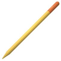 Macaron Anti-Touch Capacitive Stylus for iPad with Thickened Angled Control oranžinė