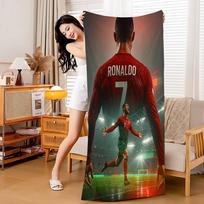 C-Cristiano R-Ronaldo C-CR7 Microfiber Blanket Quick Drying Beach Towels Oversized Printing Super Absorbent Pool Towel Blanket Cotton 50x100cm