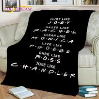 29 Style new Classic Central Perk Friends TV Show Blanket,Soft Throw Blanket for Home Bedroom Bed Sofa Travel Cover Child Gift Size: 75*100cm, Weight: 230 GSM