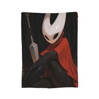 Hollow Knights Silksongs Blankets Flannel Winter Portable Lightweight Throw Blankets for Bed Car Bedspreads Size: 75*100cm, Weight: 230 GSM