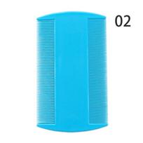 Double Sided White Hair Styling Tools Head Lice Detection Lice Comb Nit Combs Lice Flea Nit Removal 2