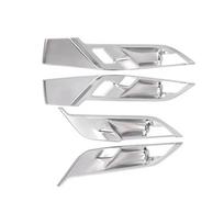 For BMW X1 F48 X2 F47 2016- ABS Carbon Fiber Car Inner Door Handle Trim Frame Cover Trim Sticker Interior Car Accessories