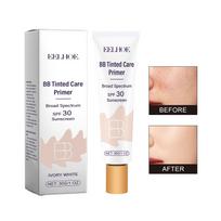 EELHOE BB Cream Makeup Foundation Full Coverage Concealer Waterproof Sunscreen Spf 30 Skin Glow Products Brightening Face Primer natūrali